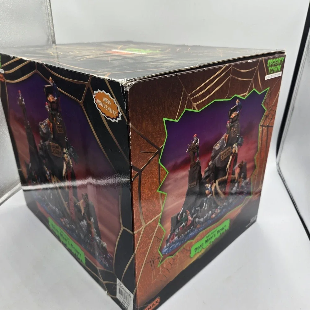 Lemax Spooky Town Dead Man's Point Pirate Skeleton Halloween 73638 Retired Rare